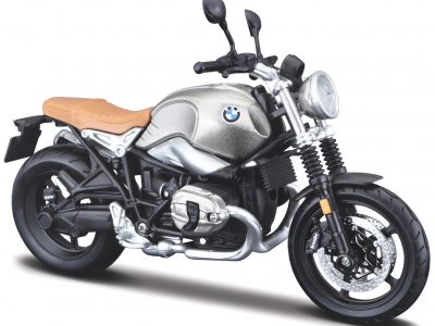 modellino moto bmw nine t r scrambler 1:18 maisto