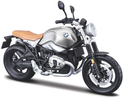 modellino moto bmw nine t r scrambler 1:18 maisto