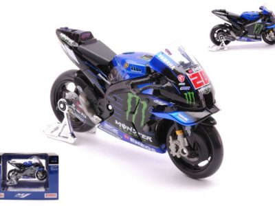 modellino motogp quartararo yamaha 2022 scala 1:43 maisto