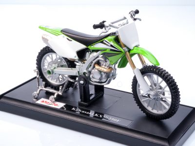 modellino motocross kawasaki kx 250 f scala 1:18
