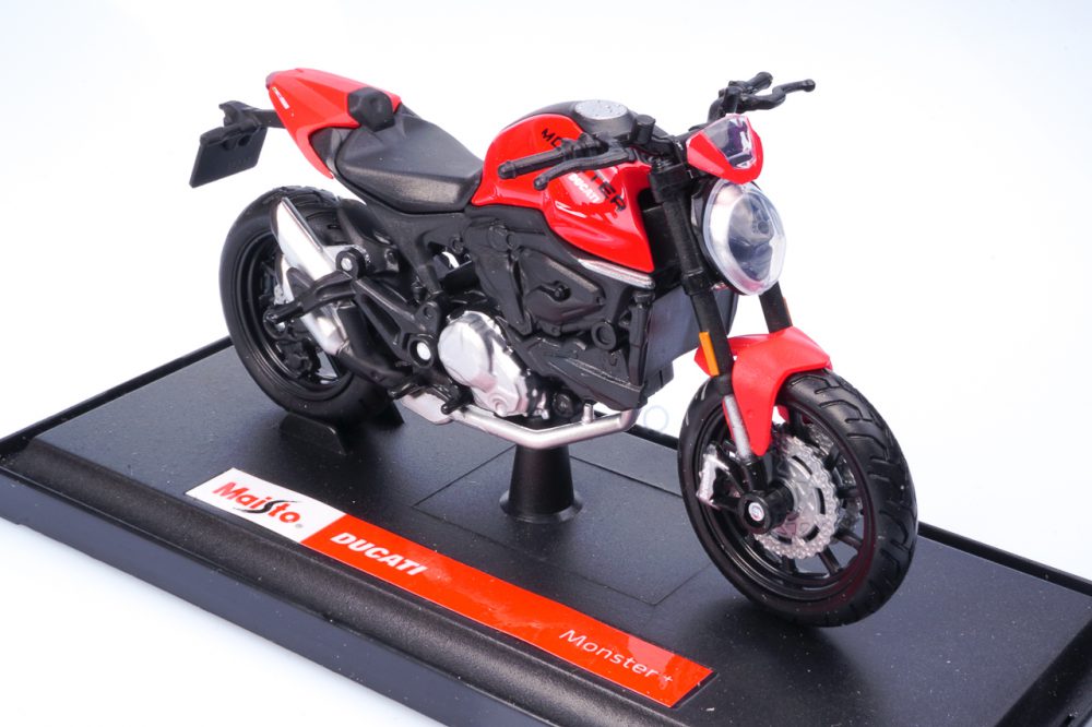 modellino ducati monster 2021 scala 1:18 maisto