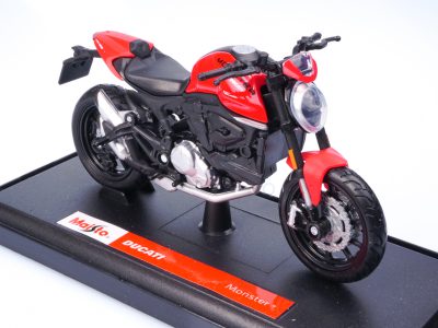 modellino ducati monster 2021 scala 1:18 maisto