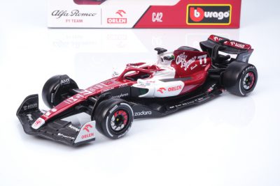 modellino f1 alfa romeo 2022 bottas scala 1:43