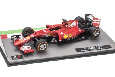 modellino ferrari f1 2015 sf15-t sebastian vettel malesia scala 1:43