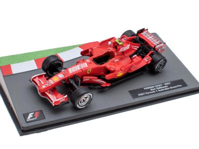 modellino ferrari f2007 kimi raikkonen campione scala 1:43 con barcode