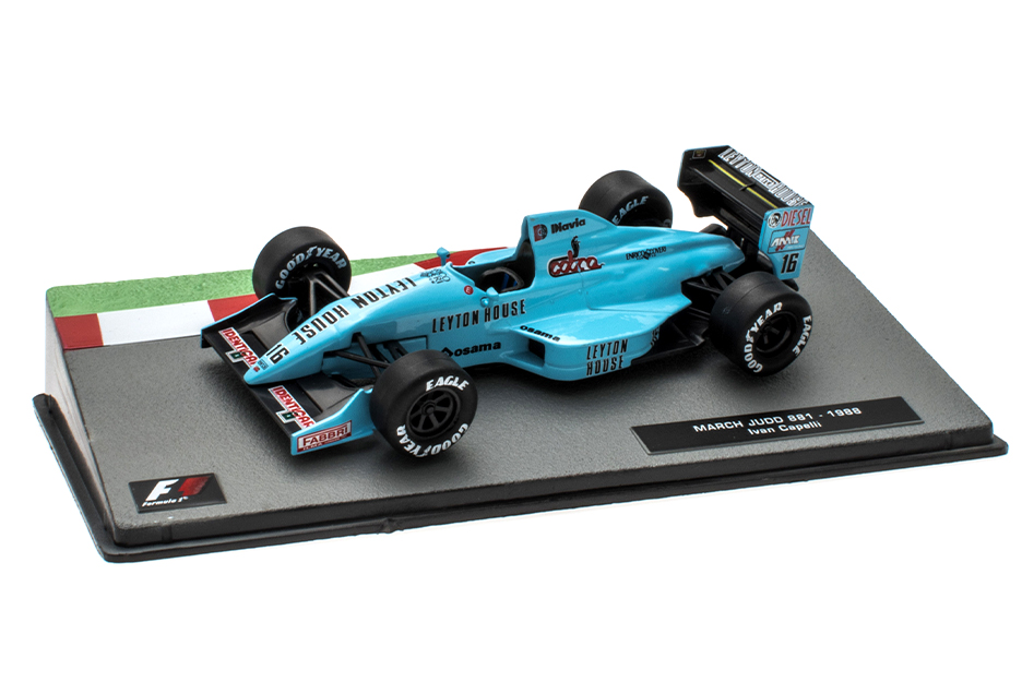 ミニカー MARCH JUDD 881 1988 Ivan Capelli Scale Finished Model Car 1/43 Simulation for March Judd 881