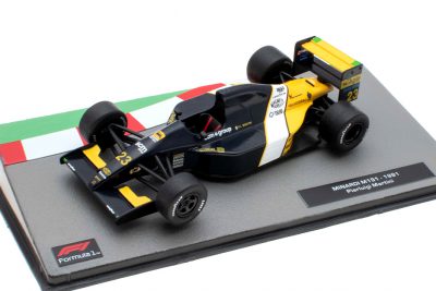 modellino f1 minardi m191 martini 1991 scala 1:43