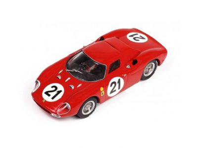 modellino ferrari 275 LM vincitrice 24 ore le mans 1965 scala 1:43 ixo