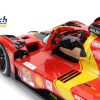 modellino ferrari 499p numero 51 vincitrice le mans 2023 burago 1:18