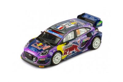 modellino ford puma rally 1 sebastien loeb montecarlo 2022 scala 1:43 ixo