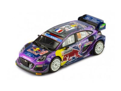 modellino ford puma rally 1 sebastien loeb montecarlo 2022 scala 1:43 ixo