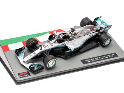 modellino f1 mercedes w09 2018 hamilton scala 1:43