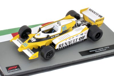 modellino f1 renault rs10 renè arnoux digione 1979 scala 1:43 edicola