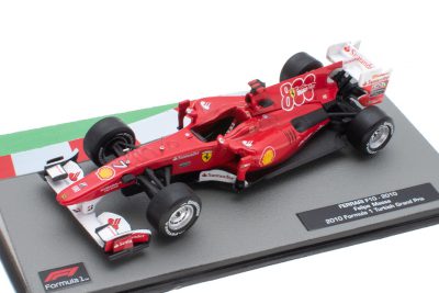 modellino f1 ferrari f10 speciale 800 gp f1 2010 scala 1:43
