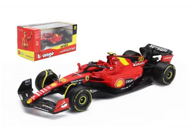 modellino ferrari f1 monza 2023 carlos sainz burago scala 1:43