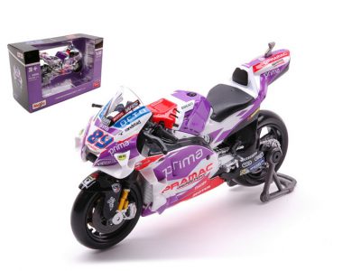 modellino motogp ducati pramac jorge martin scala 1:18 maisto