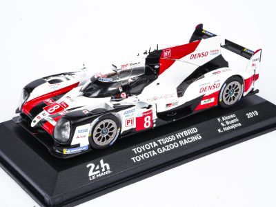 modellino toyota 24 ore le mans 2019 fernando alonso scala 1:43