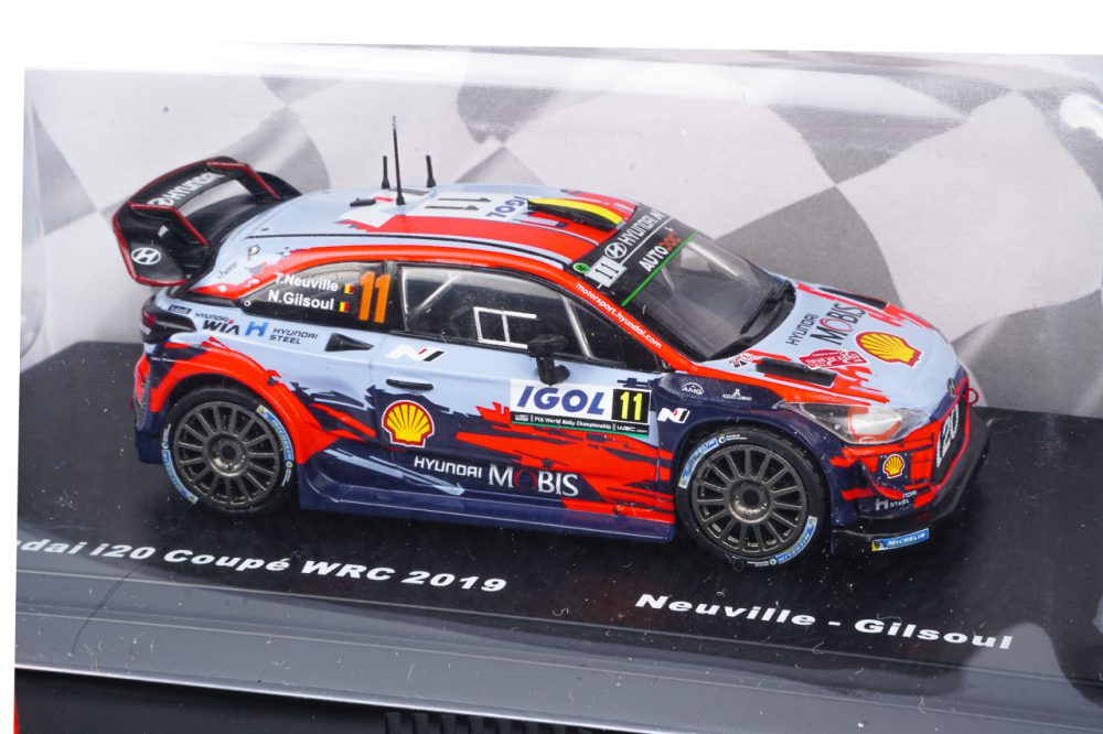 Hyundai i20 WRC - T.Neuville Vincitore Montecarlo 2019 Scala 1:43