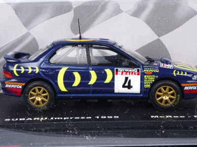 SUBARU - IMPREZA 555 N 4 WINNER RALLY RAC LOMBARD 1995 C.McRAE