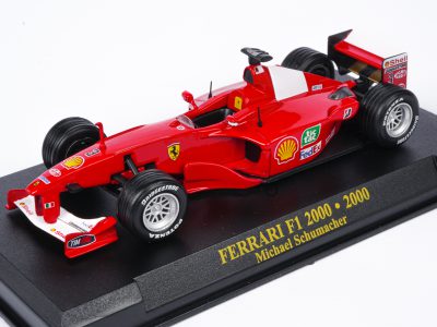 modellino ferrari f2000 schumacher campione del mondo scala 1:43