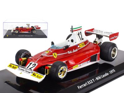 modellino ferrari 312t niki lauda 1975 scala 1:24 edicola
