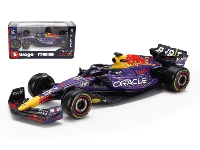 modellino red bull f1 las vegas 2023 verstappen scala 1:43 burago
