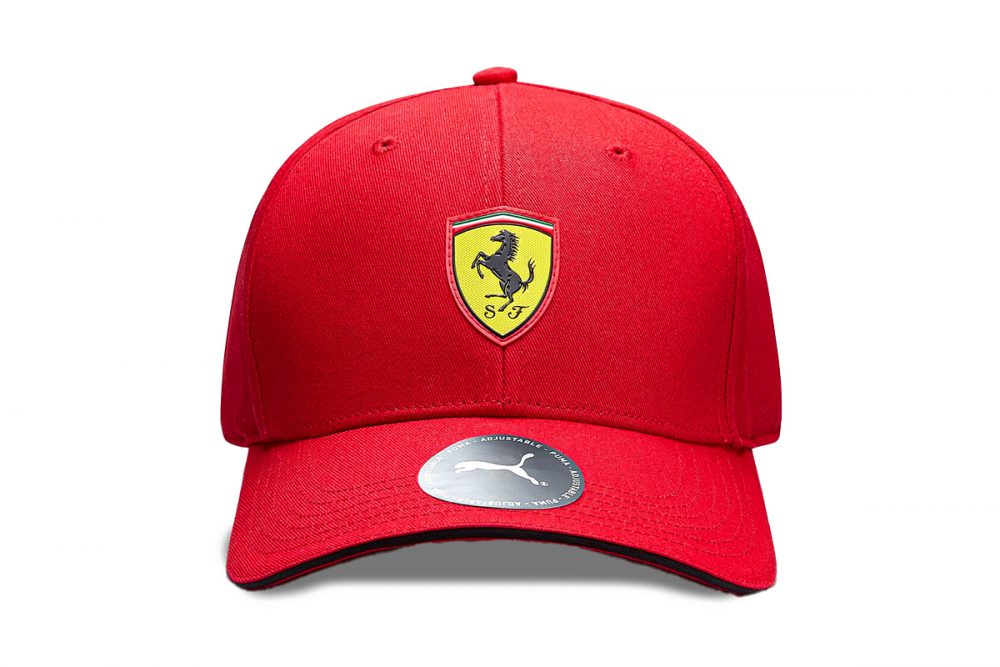 cappellino ferrari f1 rosso corsa taglia adulto by puma