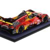 modellino ferrari 499p 2024 numero 50 vincitrice 24 ore le mans scala 1:18 looksmart