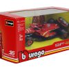 modellino ferrari f1 2024 burago charles leclerc sf-24 scala 1:43 burago confezione