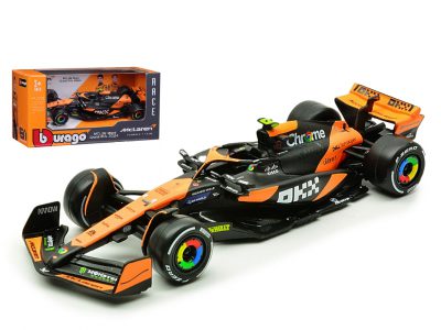 modellino mclaren 2024 lando norris burago scala 1:43
