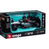 modellino mercedes f1 2024 lewis hamilton scala 1:43 burago scatolo