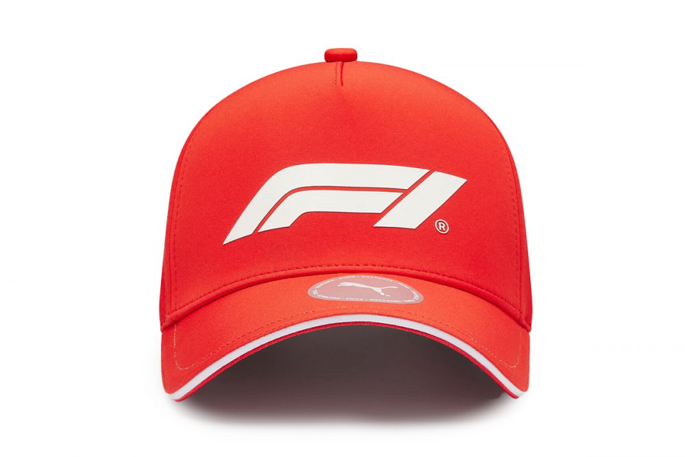 cappellino f1 rosso logo bianco puma taglia unica