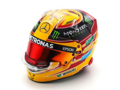 modellino casco lewis hamilton messico 2017 spark scala 1:5