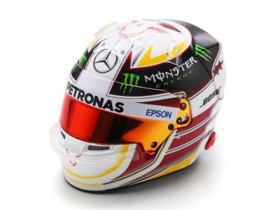 modellino casco lewis hamilton usa 2015 spark scala 1:5