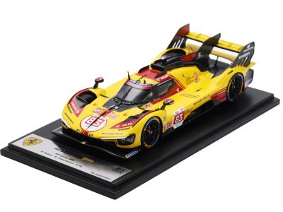 modellino ferrari 499p gialla 2024 numero 83 24 ore le mans scala 1:43 looksmart