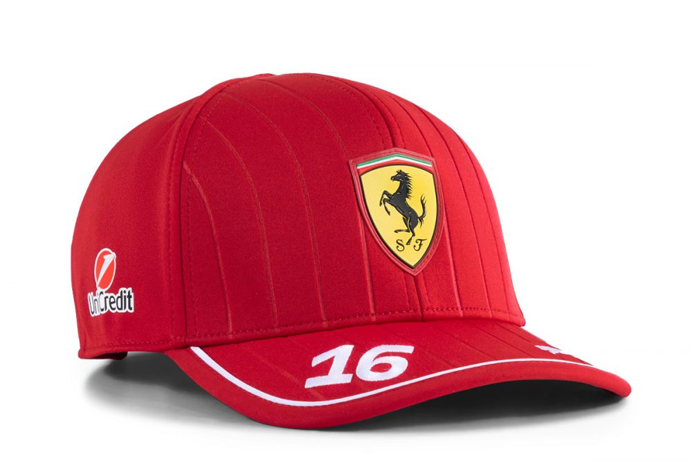 cappellino charles leclerc ferrari f1 2025 sf-25 puma