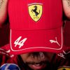 cappellino lewis hamilton ferrari f1 2025 sf-25 puma indossato
