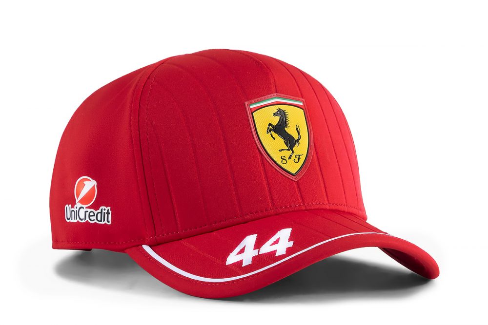 cappellino lewis hamilton ferrari f1 2025 sf-25 puma