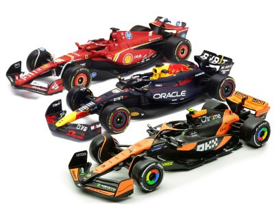 idea regalo modellini f1 2024 burago scala 1:43 - ferrari red bull mclaren