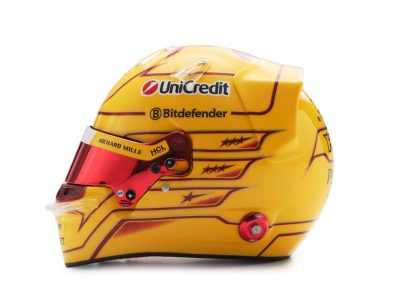 modellino casco ferrari lewis hamilton f1 2025 scala 1:5 looksmart test fiorano
