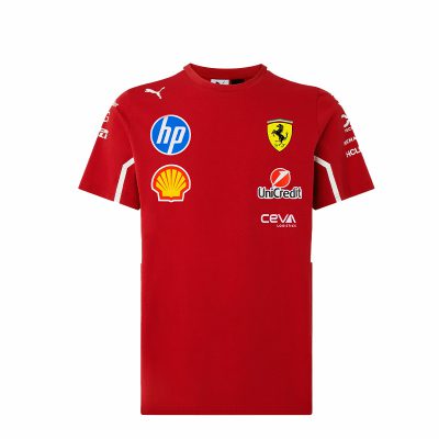 t-shirt maglietta Ferrari hp f1 2025 puma