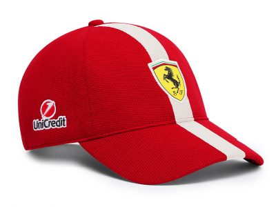 cappellino ferrari f1 gp cina 2025 edizione speciale bianco rosso ricamato prodotto da puma