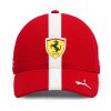 cappellino ferrari f1 gp cina 2025 edizione speciale bianco rosso ricamato prodotto da puma