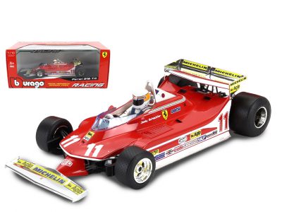 modellino ferrari 312 t4 jody monaco 1979 scala 1:18 burago
