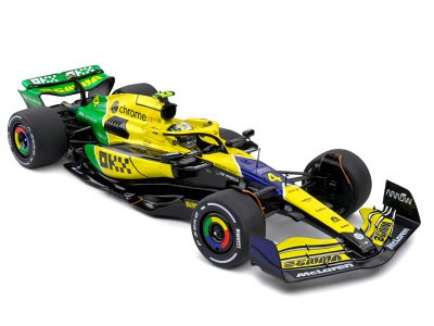 modellino f1 mclaren mcl38 monaco solido scala 1:18 solido lando norris