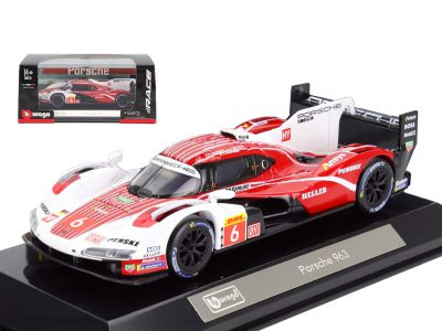 modellino porsche 963 penske 24 ore le mans 2024 scala 1:43 burago kevin estre