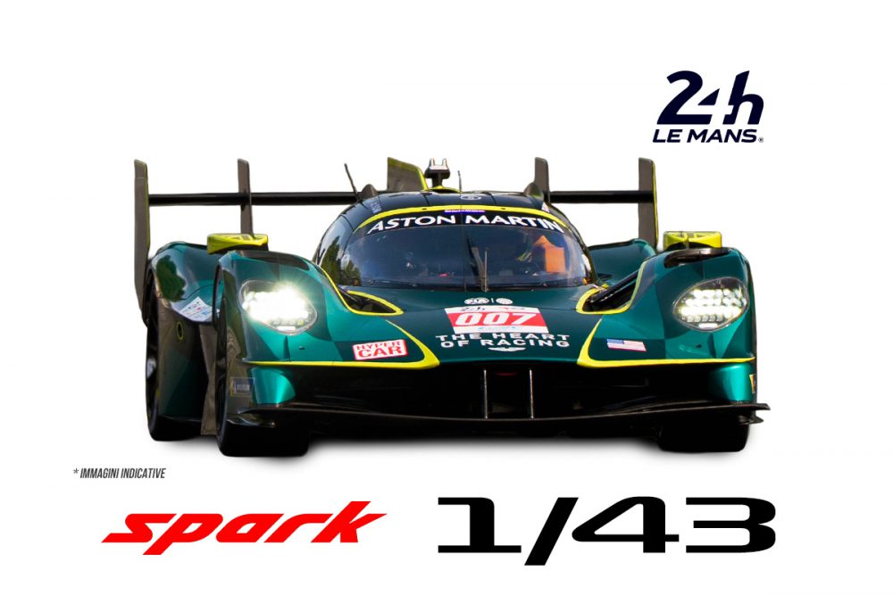 modellino aston martin valkyrie 24h le mans 2025 spark 1:43