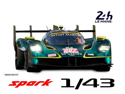modellino aston martin valkyrie 24h le mans 2025 spark 1:43