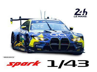 modellino bmw valentino rossi 24 ore le mans 2025 spark 1:43