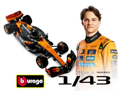 modellino mclaren f1 2025 oscar piastri mcl39 scala 1:43 burago